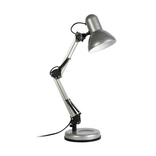Xanlite - Mathias - Lampe À Poser Tempo En Métal Gris, Compatible Culot E27, 25w - Laptempog - Gris