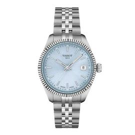 Montre Femme Tissot Ballade Acier Cadran Bleu Clair
