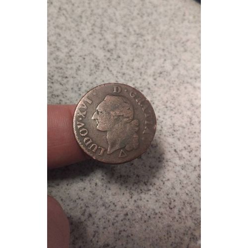 Monnaie Louis 16 1 Sou 1791