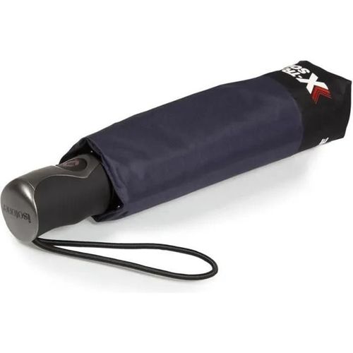 Parapluie Pliant Isotoner X-Tra Solide - Marine - Homme