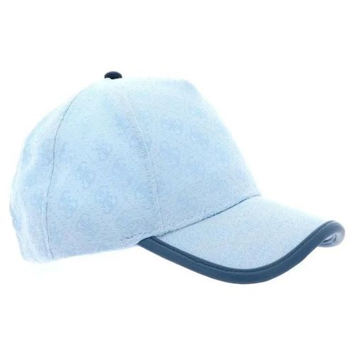 Guess Cap Bleu Clair Pour Femme Et Homme - Baseball Cap Sky Blue 257030