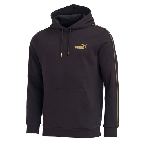 Sweat Capuche Hooded Puma Ess + Minimal Gold Hoodie Fl Noir