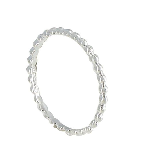 Les Poulettes Bijoux - Bague Argent Anneau De Billes