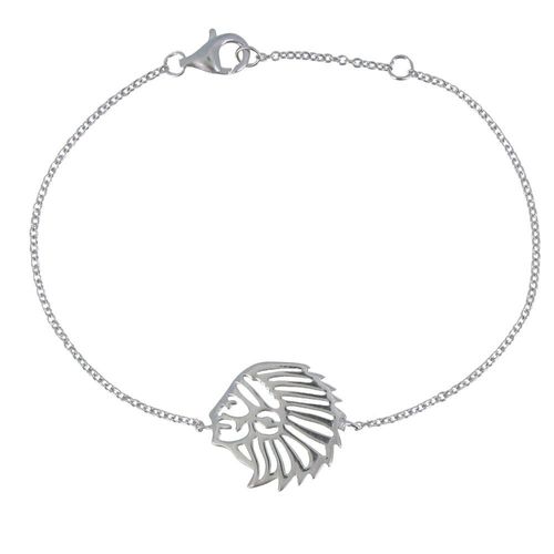 Les Poulettes Bijoux - Bracelet Argent Tête Indien