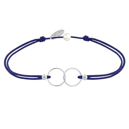Les Poulettes Bijoux - Bracelet Lien Argent Anneaux Toi Et Moi - Classics