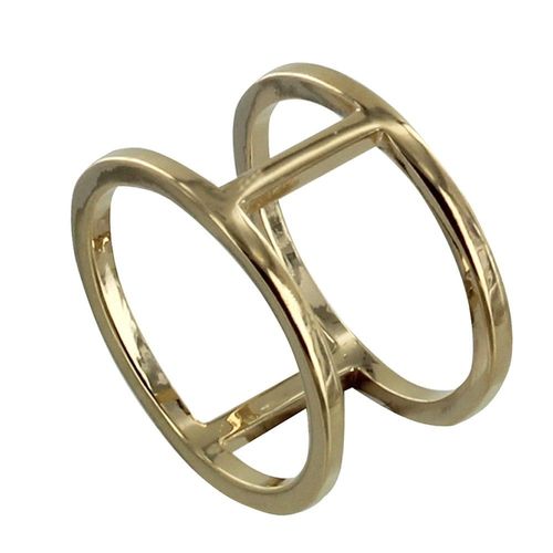 Les Poulettes Bijoux - Bague Plaqué Or Roues