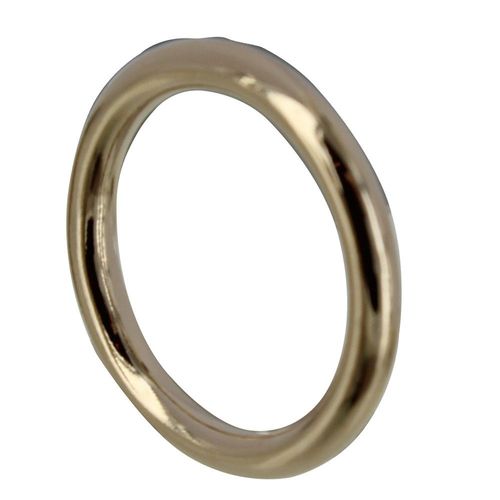 Les Poulettes Bijoux - Bague Plaqué Or Anneau Rond