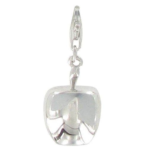 Les Poulettes Bijoux - Charms Bracelet Argent Pomme