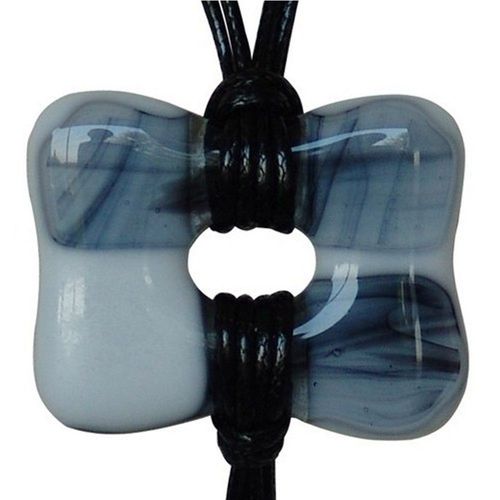 Les Poulettes Bijoux - Collier Et Grand Pendentif Pâte De Verre Donuts - Classics
