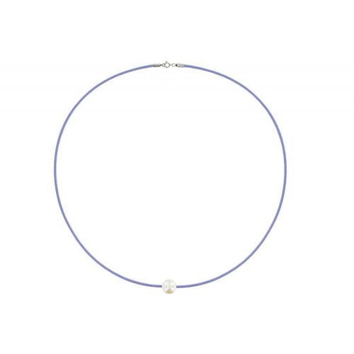 Les Poulettes Bijoux - Collier La Perle Blanche Des Poulettes - Colors
