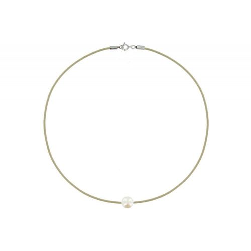 Les Poulettes Bijoux - Collier La Perle Blanche Des Poulettes - Classics