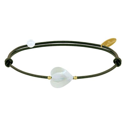 Les Poulettes Bijoux - Bracelet Petit Coeur De Nacre - Classics
