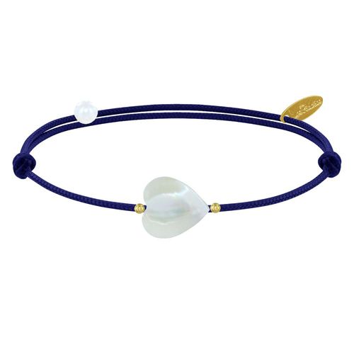 Les Poulettes Bijoux - Bracelet Petit Coeur De Nacre - Classics