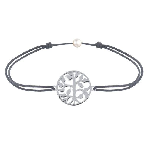 Les Poulettes Bijoux - Bracelet Lien Arbre De Vie Argent