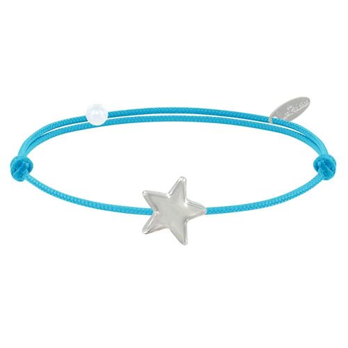 Les Poulettes Bijoux - Bracelet Lien Etoile D'argent - Classics