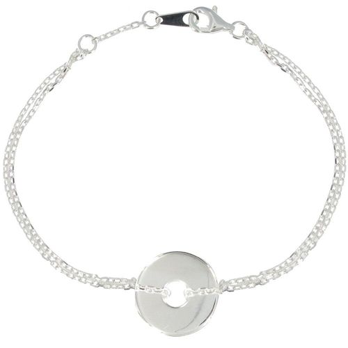 Les Poulettes Bijoux - Bracelet Jeton En Argent