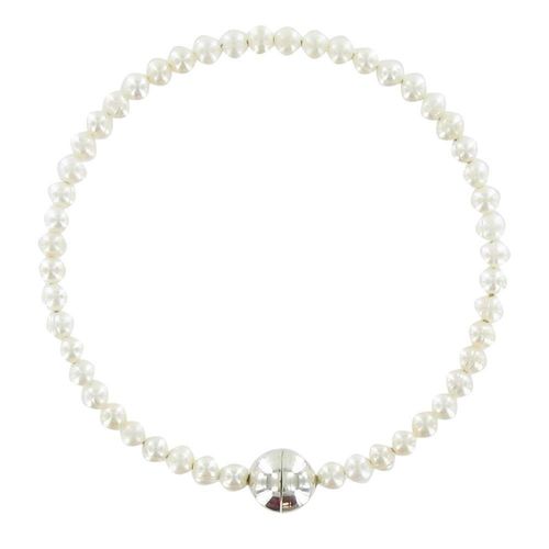 Les Poulettes Bijoux - Bracelet Anneau De Perles De Culture - Classics