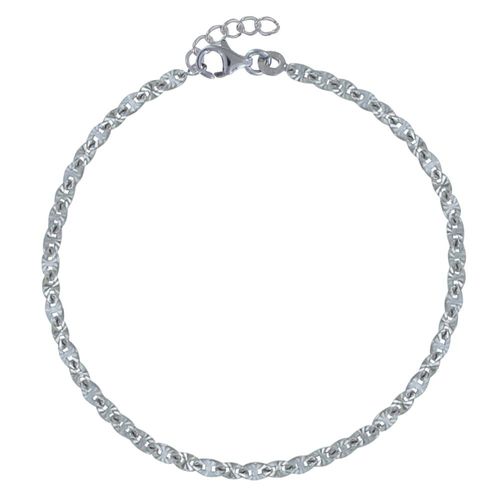 Les Poulettes Bijoux - Bracelet Argent Rhodié Médailles Soleil