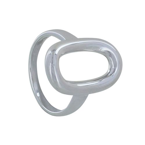 Les Poulettes Bijoux - Bague Argent Maille Ajourée
