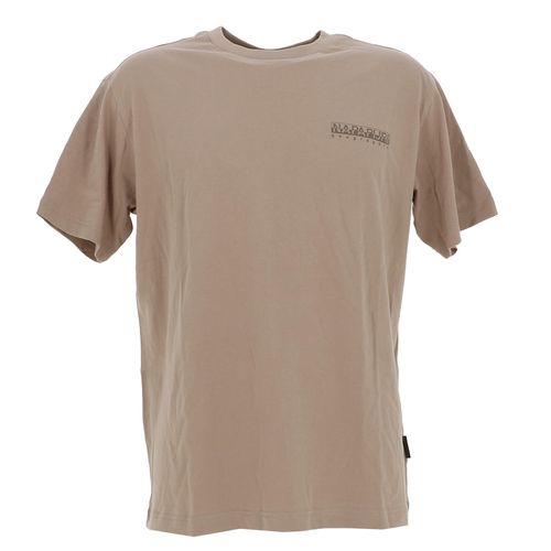 Tee Shirt Manches Courtes Napapijri S-Albula Ss Beige Rocky Beige