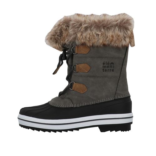 Bottes Neige Après Ski Elementerre Botte Apres Ski Mixte Gris Chiné