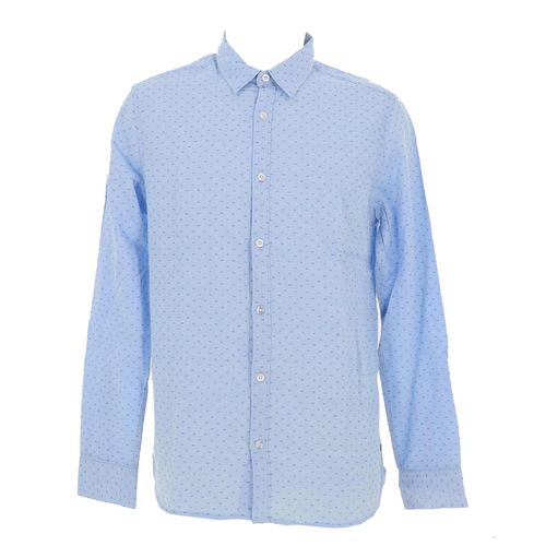 Chemise Manches Longues Teddy Smith Carton Ml Bleu Ciel