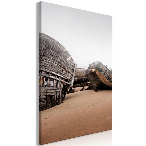 Tableau toile de décoration murale impression premium en 1 partie sur châssis en bois motif Coupeurs abandonnés 20x30 cm 11_0018247