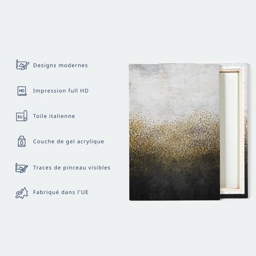 Tableau toile de décoration murale impression premium en 1 partie sur châssis en bois motif Grues le matin 60x40cm 11_0017843