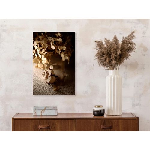 Tableau toile de décoration murale impression premium en 1 partie sur châssis en bois motif Coquillage bourdonnant 60x90cm 11_0017655