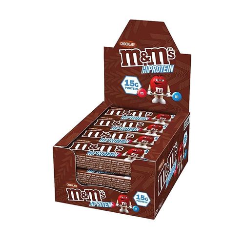 M&m's Protein Bar (12x51g)|Chocolat| Barres Protéinées|Mars Protein 