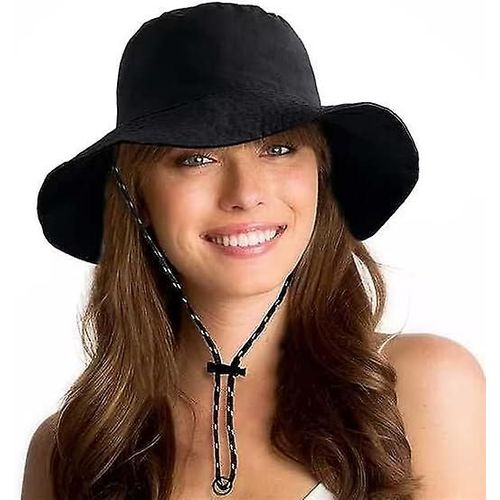 Imperméable À L¿Eau Sun Upf 50 + Bucket Hat Uv Protection Packable Brimmed Boonie Pour Femmes Hommes Été Léger Randonnée Casquette Extérieure