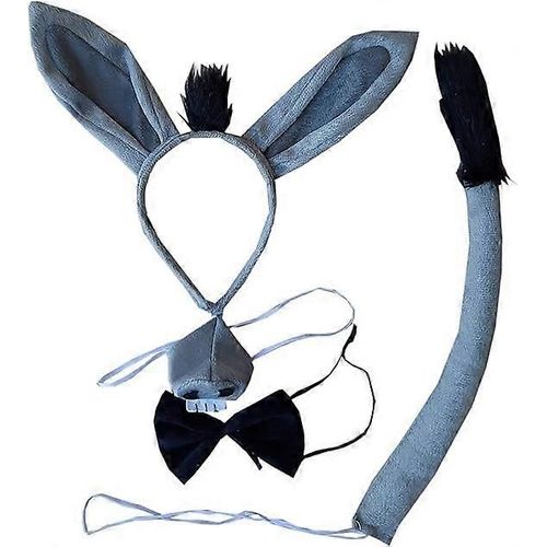 Enfants Bandeau D¿Âne Bowtie Tail Nose 4pcs Costume