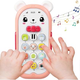 Téléphone Portable Pour Enfants Jouet Pour Les Enfants Bébé Téléphone Chantant Bébé Smartphone Bébé Faux Téléphone Enfants Jouet Ensemble Composant Électronique Téléphone Portable Nouveau-Nérose