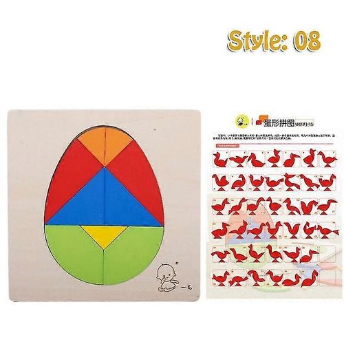 Jouets Éducatifs Pour Enfants, Jeux D'apprentissage Interactifs, Intelligence, Tetris, Puzzles En Bois, Cadeaux D'anniversaire-8