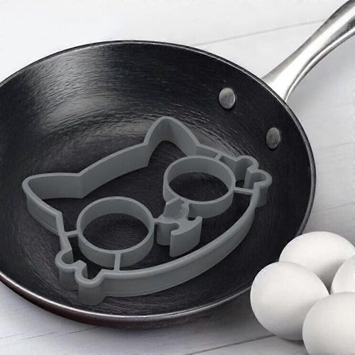 Moule À Omelette Pour Le Petit-Déjeuner Silicone Oeuf Anneau Forme Outil De Cuisine Diy Accessoires Gadget Oeuf Cuit Moule (Chat) - Chat
