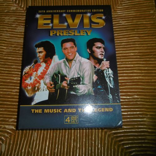 Coffret 4 Dvd Elvis Presley The Music And The Legend