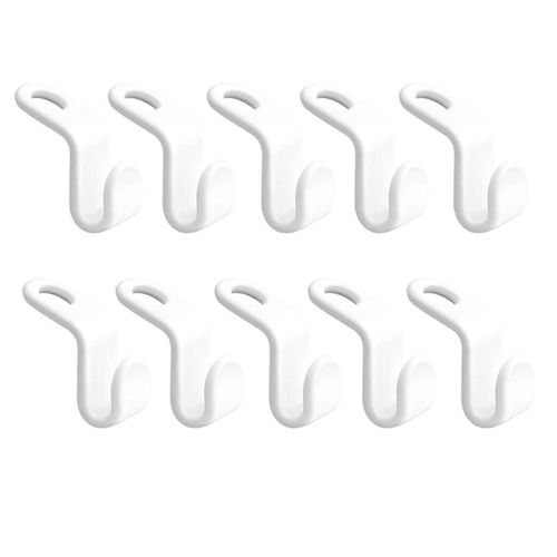 Vêtements peu encombrants Connecteur Crochets 10 Pcs Tenue Cintres Heavy Duty Pour Placard