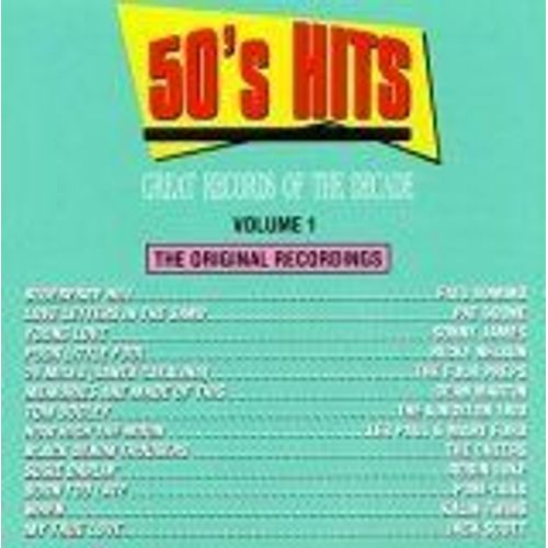 Great Records Of The Decade: 50's Hits Pop, Vol. 1