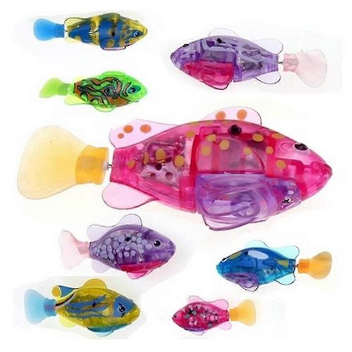 1x Robot Électronique Pour Animaux De Compagnie Jouet Poisson Aquatique Alimenté Par Batterie Poisson Enfants Cadeau