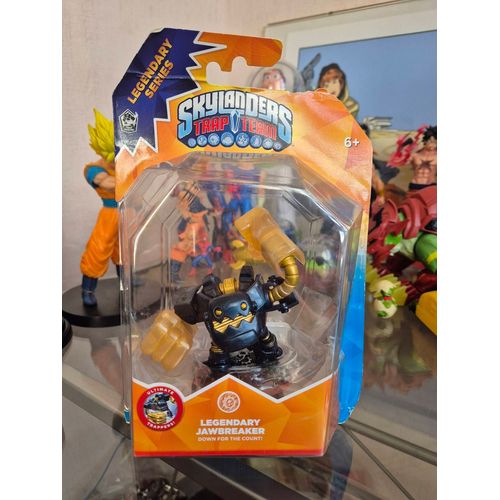 Figurine Skylanders Trap Team - Legendary Jawbreaker Down For The Count Legendary Séries Activision