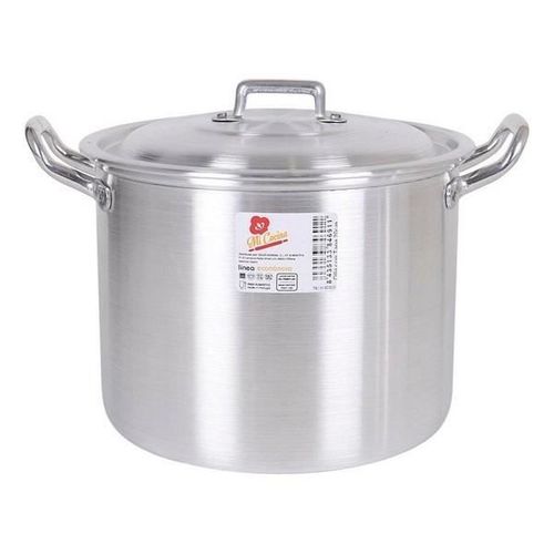 Marmite Avec Couvercle En Aluminium Mesure - 32 Cm
