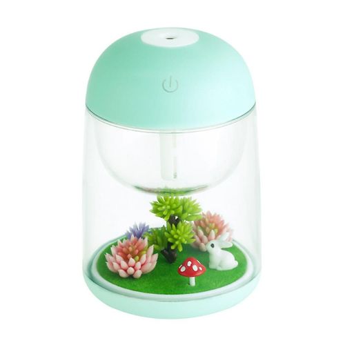 Micro paysage humidificateur d¿air purificateur d¿huile essentielle diffuseur d¿arôme lumières LED