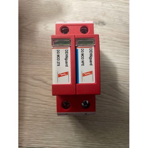 DEHN Parafoudre monophasé débrochable et autoprotégé type 2 15kA 230V - 952179