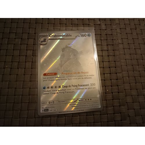 Carte Pokémon Crabominable