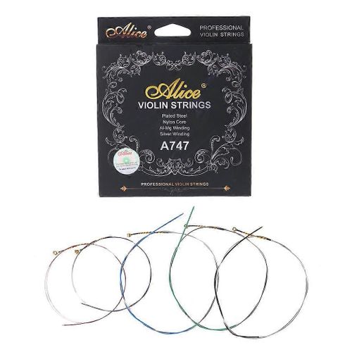 Universal Violin String Set String (Gdae) Steel Core With Nickel-Plated Ball