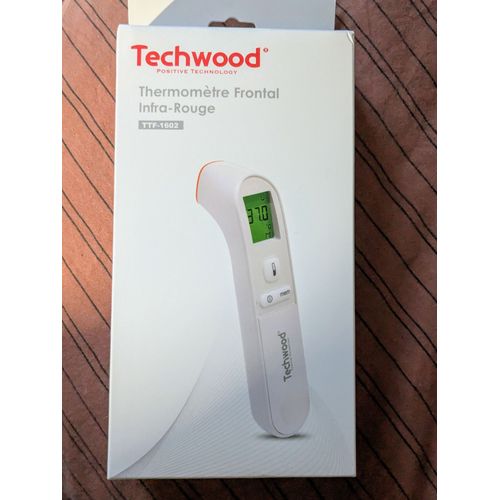 Thermomètre Frontal Infra-Rouge - Techwood - Référence : Ttf-1602