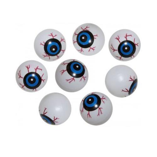 SACHET 8 YEUX PLASTIQUE DÉCO HALLOWEEN