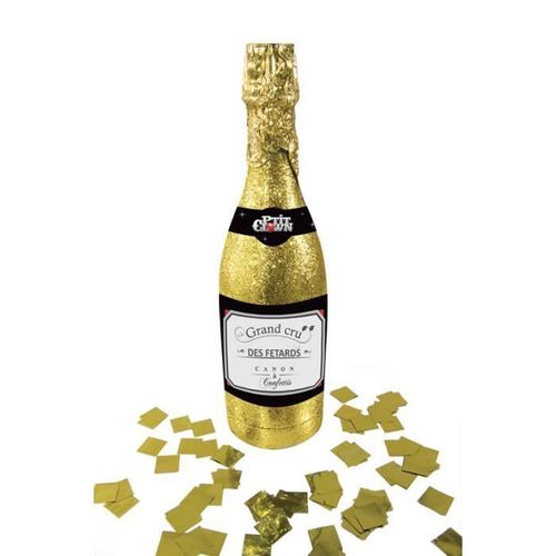P'TIT Clown re28901 - Bouteille de champagne lanc