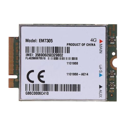 Sierra Wireless EM7305 4G Module LTE WWAN Carte WiFi sans fil Gobi5000