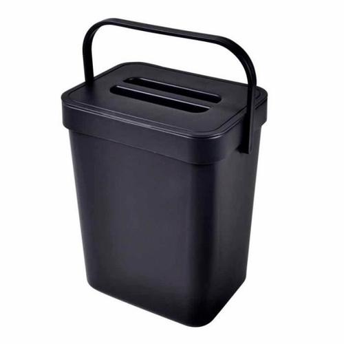 Poubelle De Compost "accrochable" 5l Anthracite - Paris Prix Gris